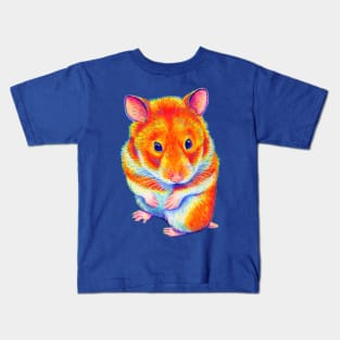 Rainbow Hamster Kids T-Shirt